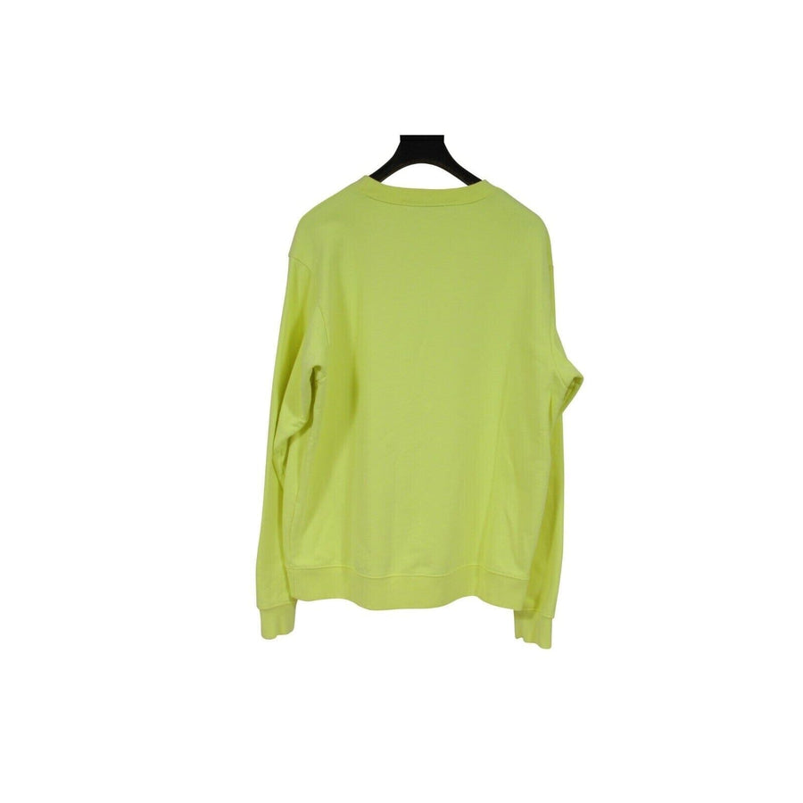 Neon Yellow Classic 90-91 Logo Sweater Martine Rose 