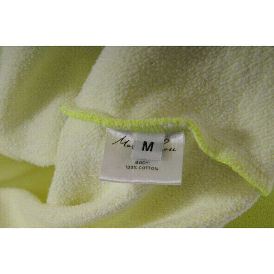 Neon Yellow Classic 90-91 Logo Sweater Martine Rose 