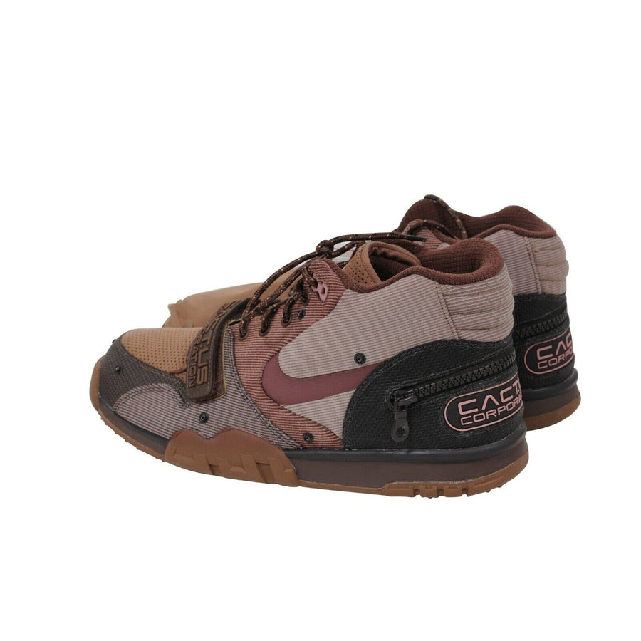 Nike Men Cactus Jack Air Trainers 1 CJ SP LT US 11 Chocolate Brown Rust Pink Mid NIKE 