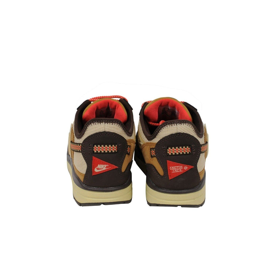 Nike Mens Cactus Jack Air Max 1 CJ Sneakers Size US 11 Baroque Brown Tan Orange NIKE 