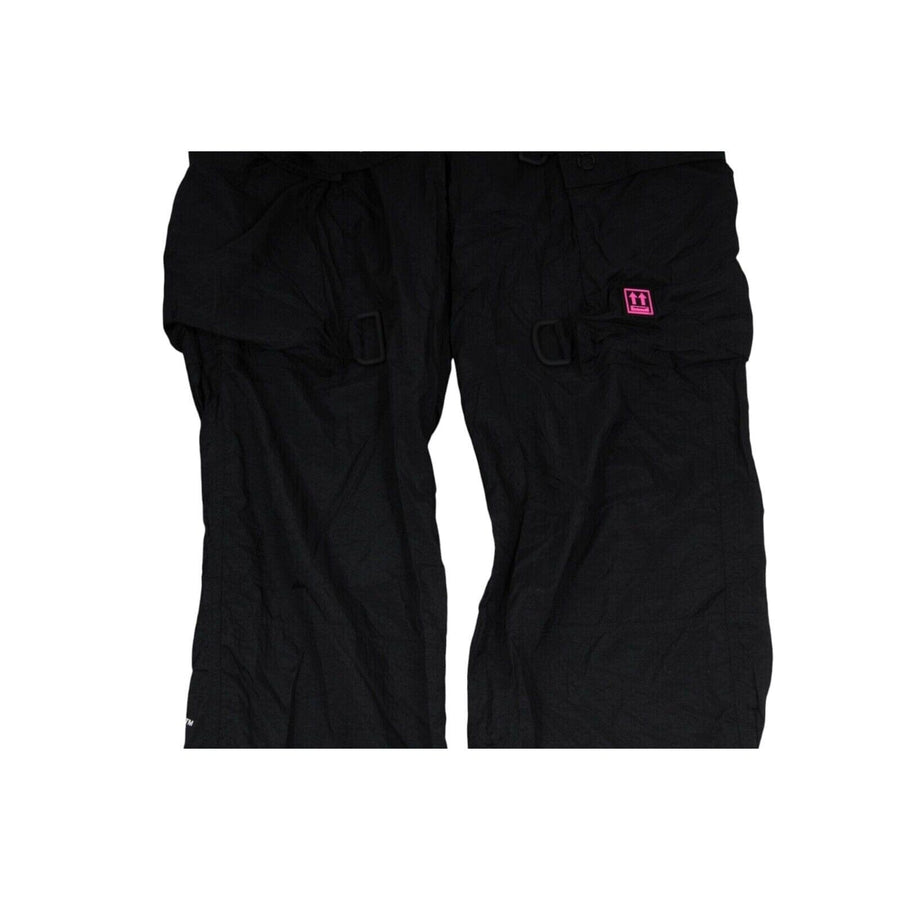 Off-White Bondage Cargo Pants Size US 30 Black Polyamide Logo Adjustable Off-White 