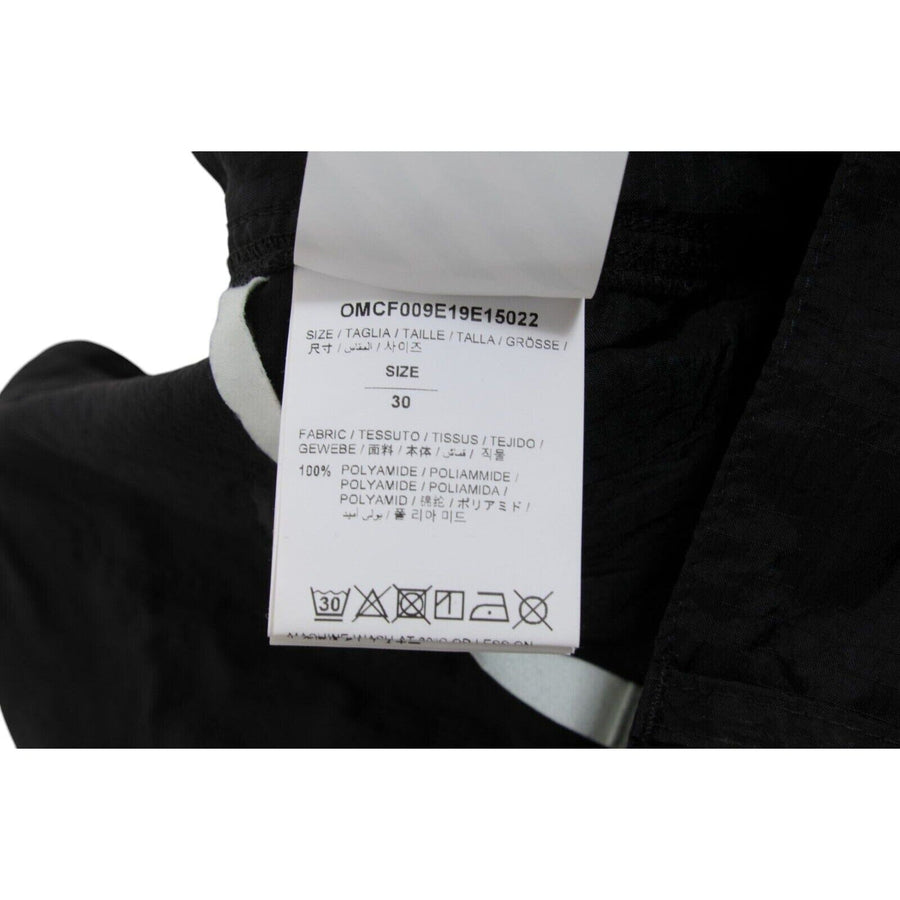 Off-White Bondage Cargo Pants Size US 30 Black Polyamide Logo Adjustable Off-White 