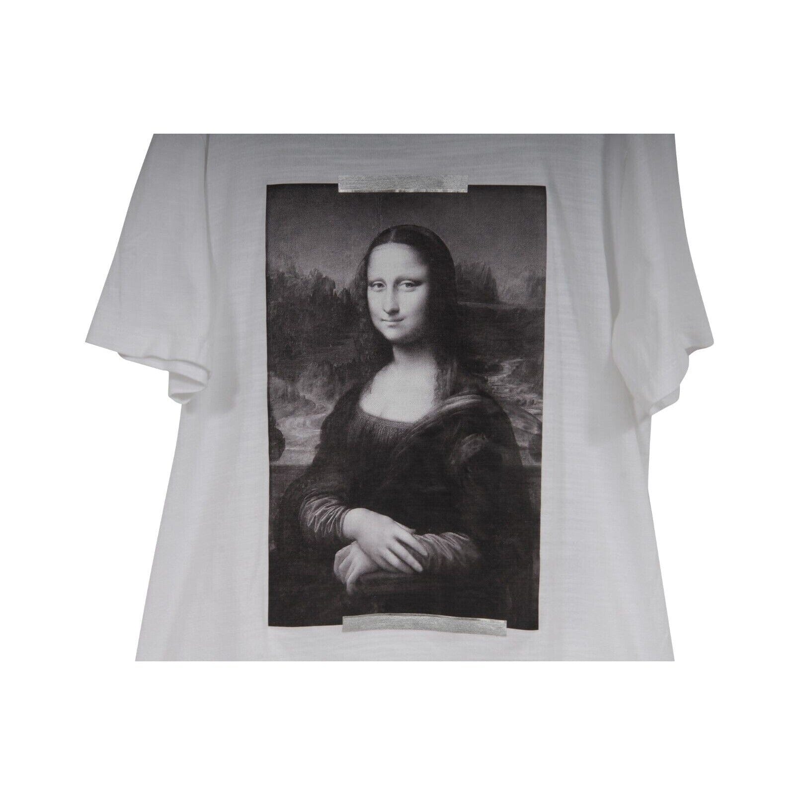 Off White Mens Mona Lisa Temperature Arrows T Shirt Size Large 