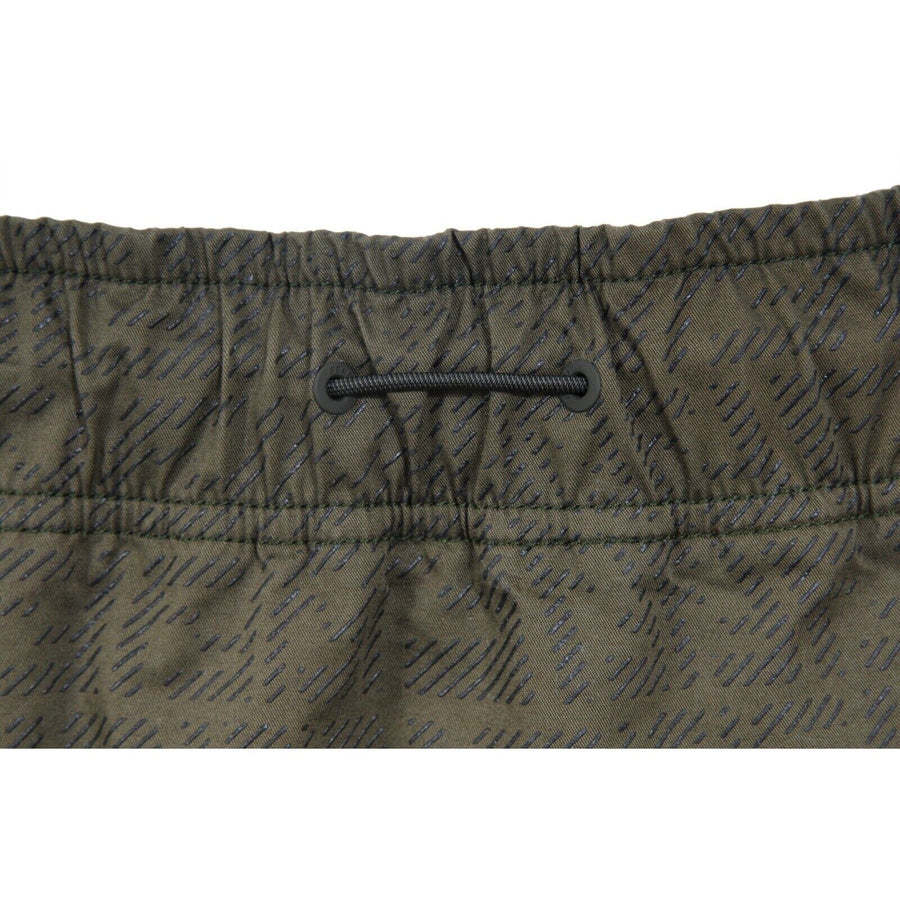 Olive Green Cargo FF Logo Mini Skirt Fendi 