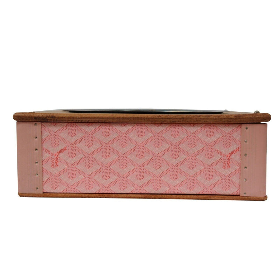 Goyard Special Order Pink Dog Travel Bowl Trunk Breast Cancer Awareness goyard-special-order-pink-dog-travel-bowl-trunk-breast-cancer-awareness