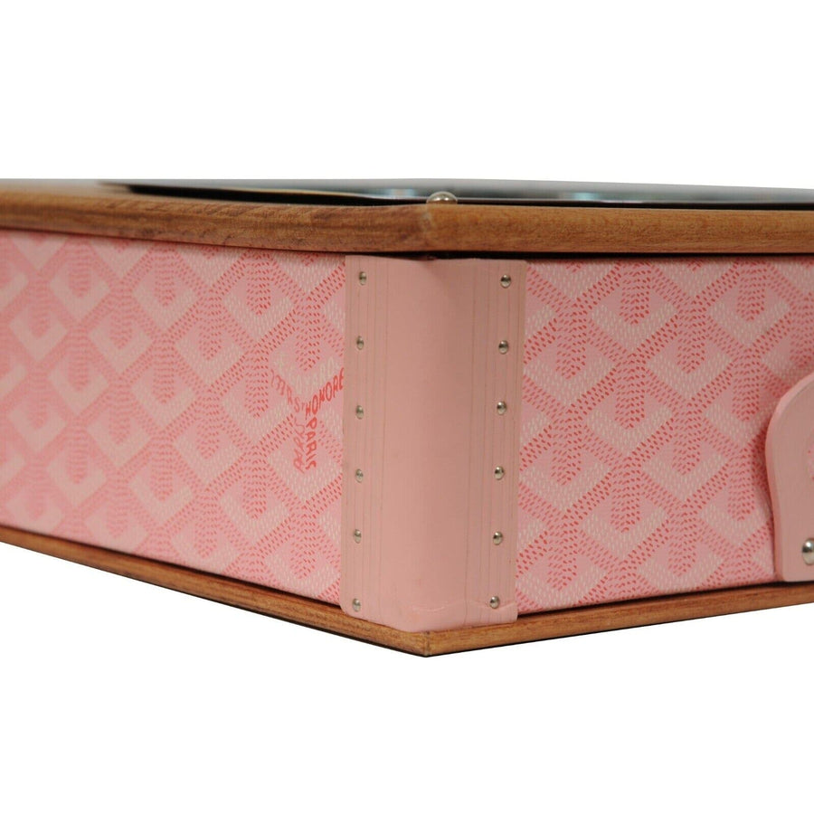 Pink Dog Bowl Trunk GOYARD 