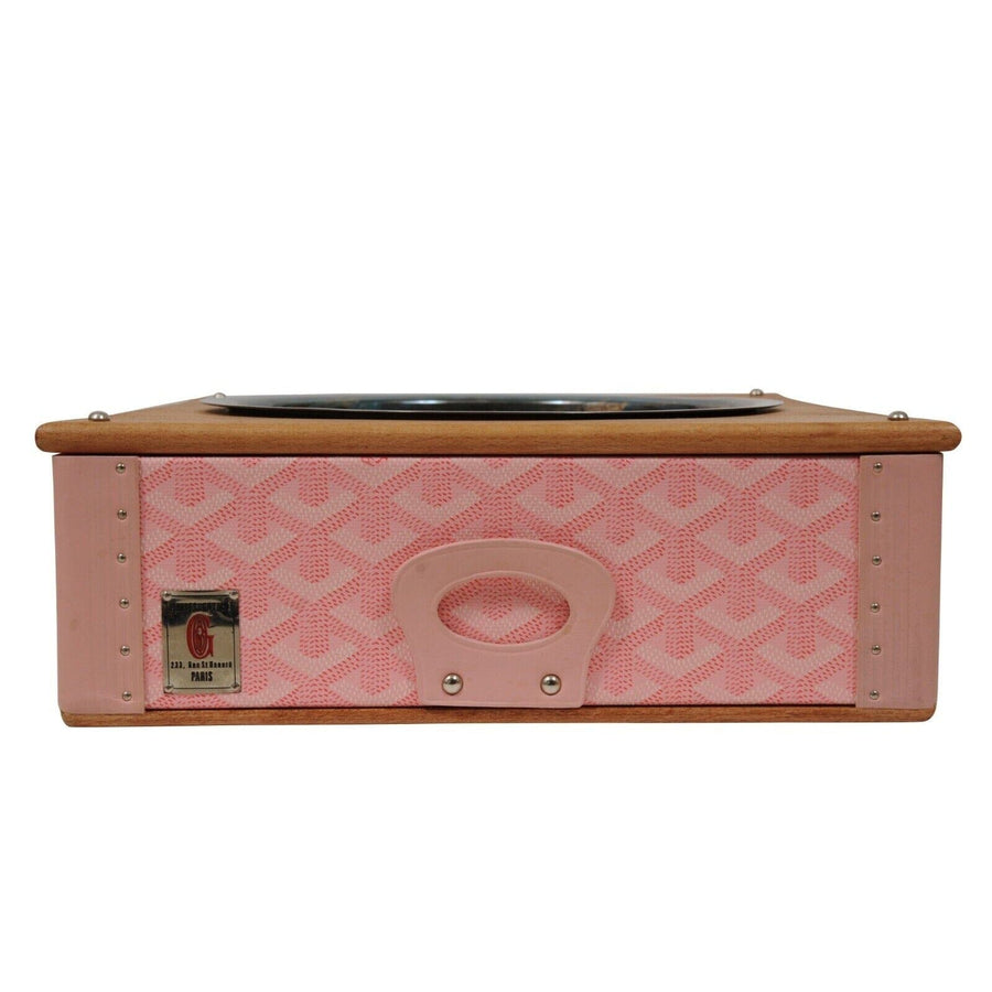 Pink Dog Bowl Trunk GOYARD 