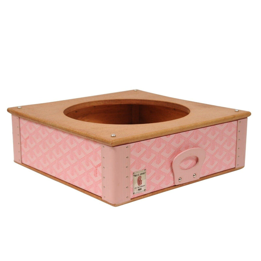 Pink Dog Bowl Trunk GOYARD 