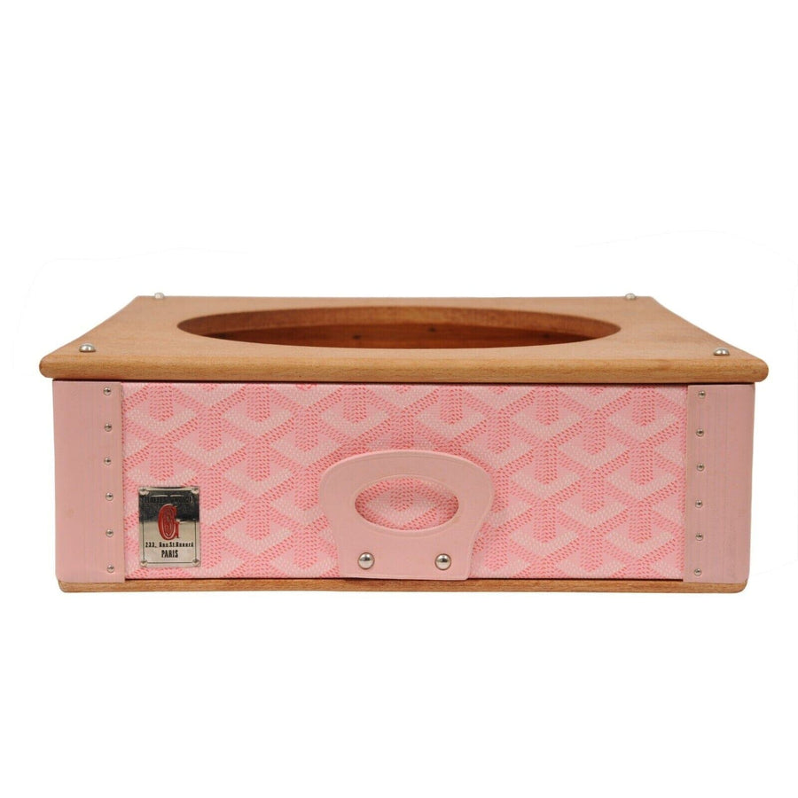 Pink Dog Bowl Trunk GOYARD 