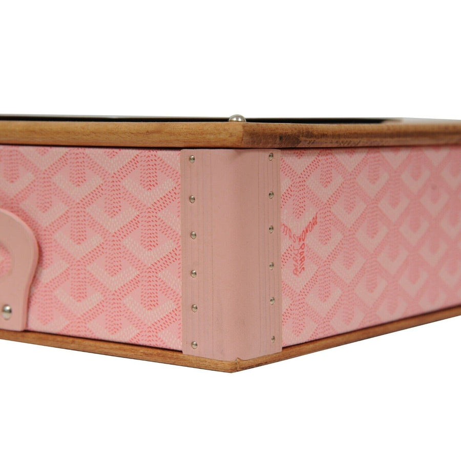 Pink Dog Bowl Trunk GOYARD 