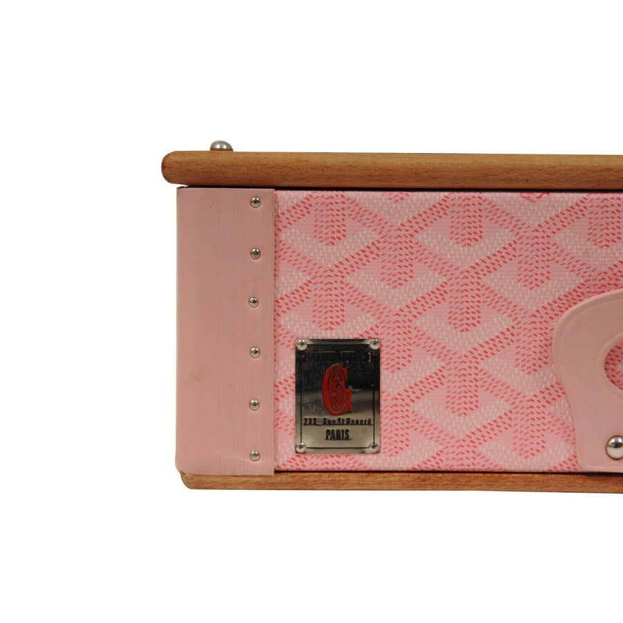 Pink Dog Bowl Trunk GOYARD 