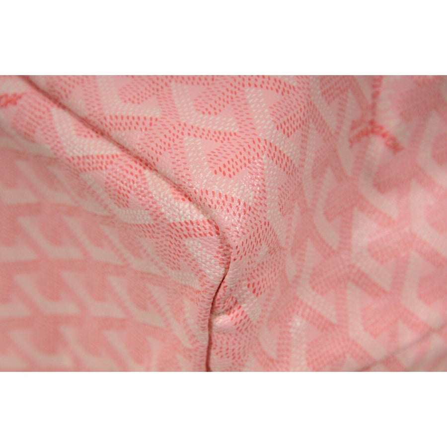 Pink St. Louis PM Tote Limited Edition Top Handle Travel Shoulder Bag Goyard 