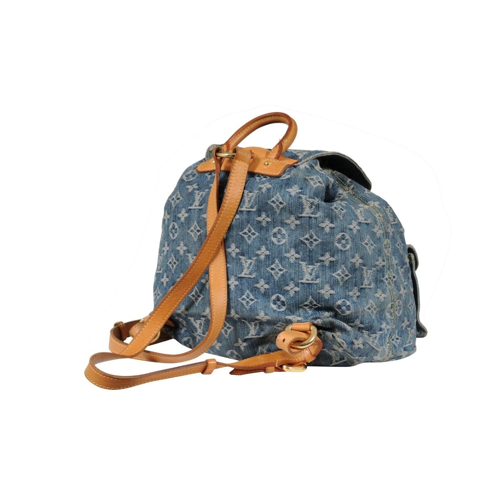 louis vuitton blue denim monogram backpack Mini Venice – Lux Second Chance The innovative material adds depth and modernity Montsouris Cargo Backpack Monogram Denim