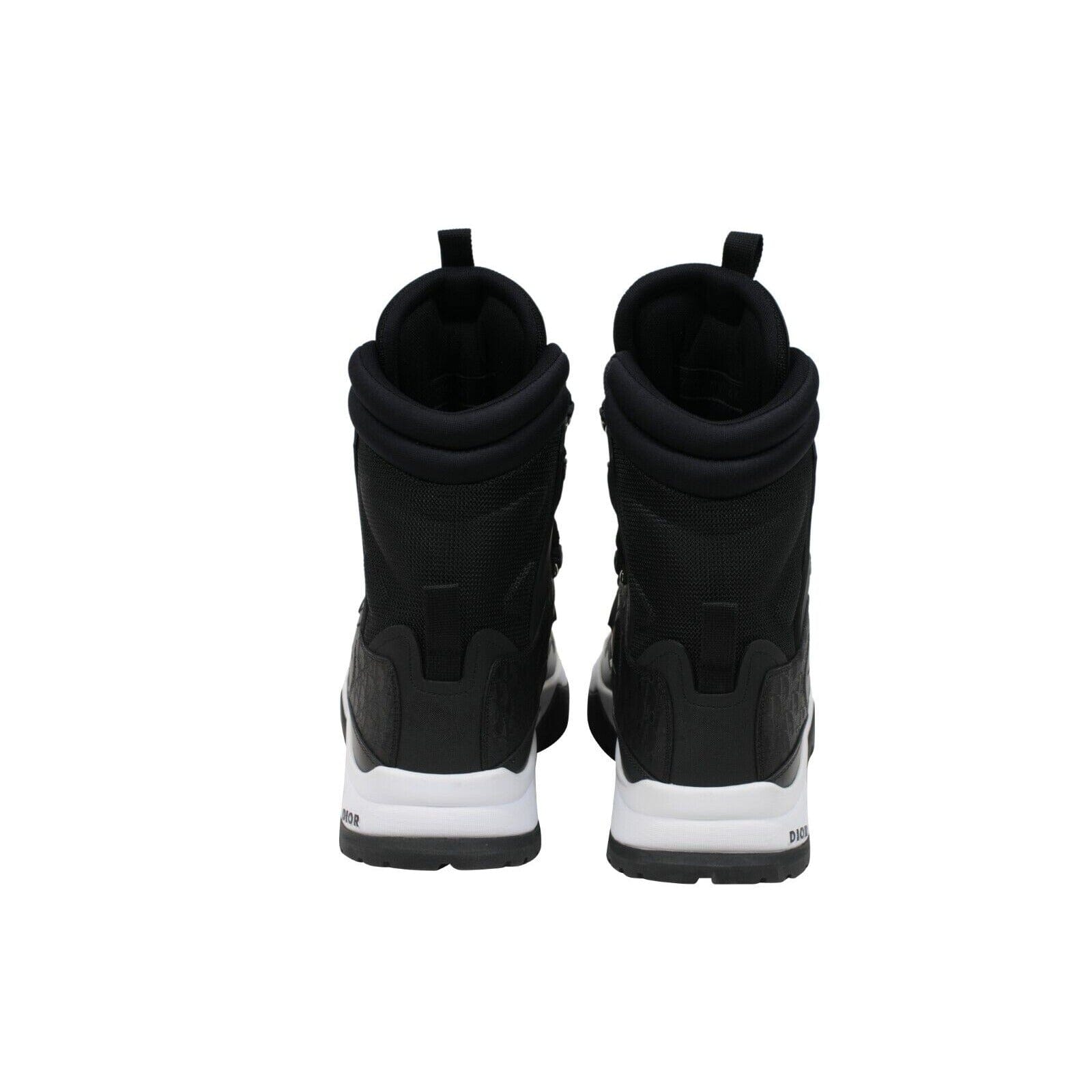 Dior Mens Snow Boots US 11 44 Black Nylon Oblique Logo Ski  display picture 3