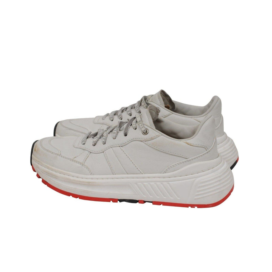 Speedster Chunky Sneakers US9 EU39 White Leather Platform Bottega Veneta 