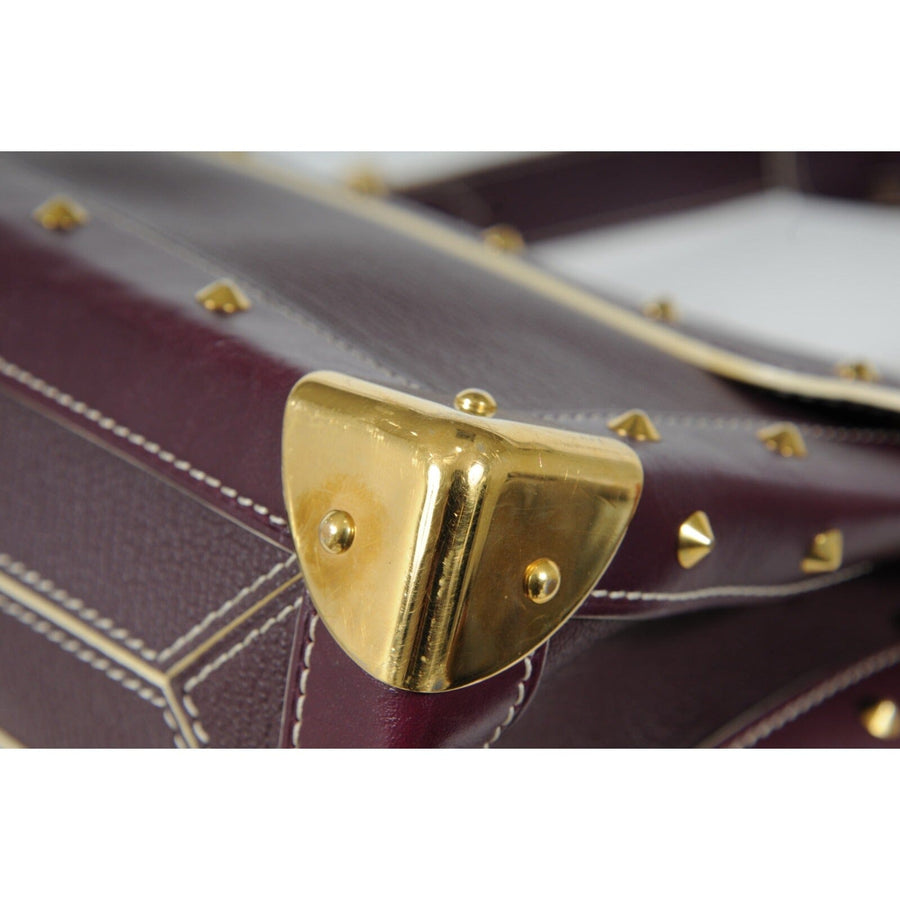 Suhali Le Talentueux Shoulder Bag Purple Plum Leather gold LOUIS VUITTON 