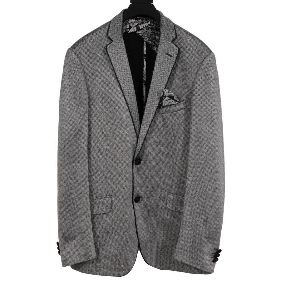 Superleggera NJ Black White Gray Blazer ETRO 