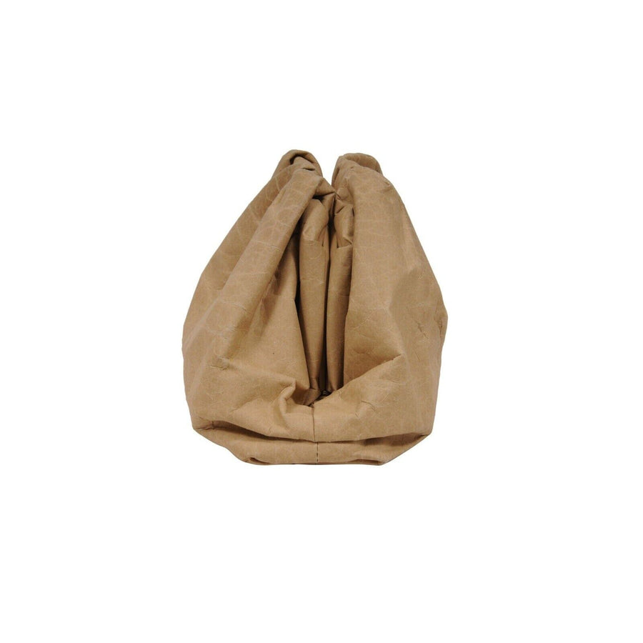 The Pouch Carta Tan Beige Kraft Paper Clutch Sac Travel Bag Bottega Veneta 