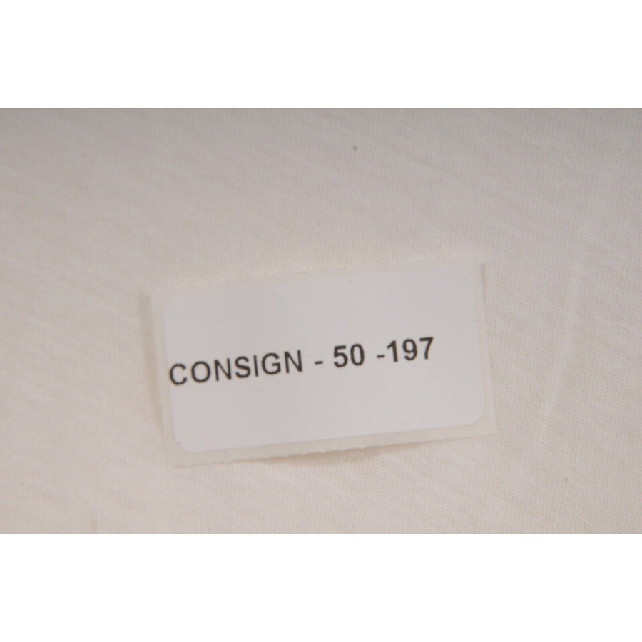 Vintage Distressed T Shirt Size Medium White 100% Cotton Thrashed Balmain 