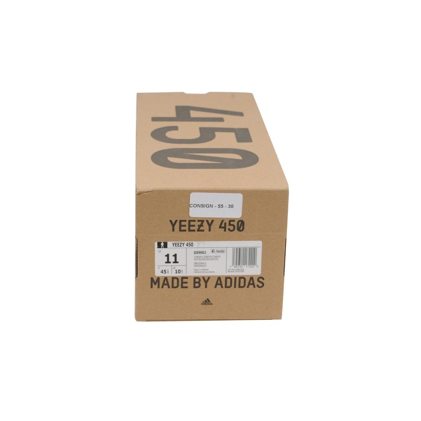 Yeezy 450 Cinder Grey Sneakers GX9662 Size US11 OG BOX – THE-ECHELON