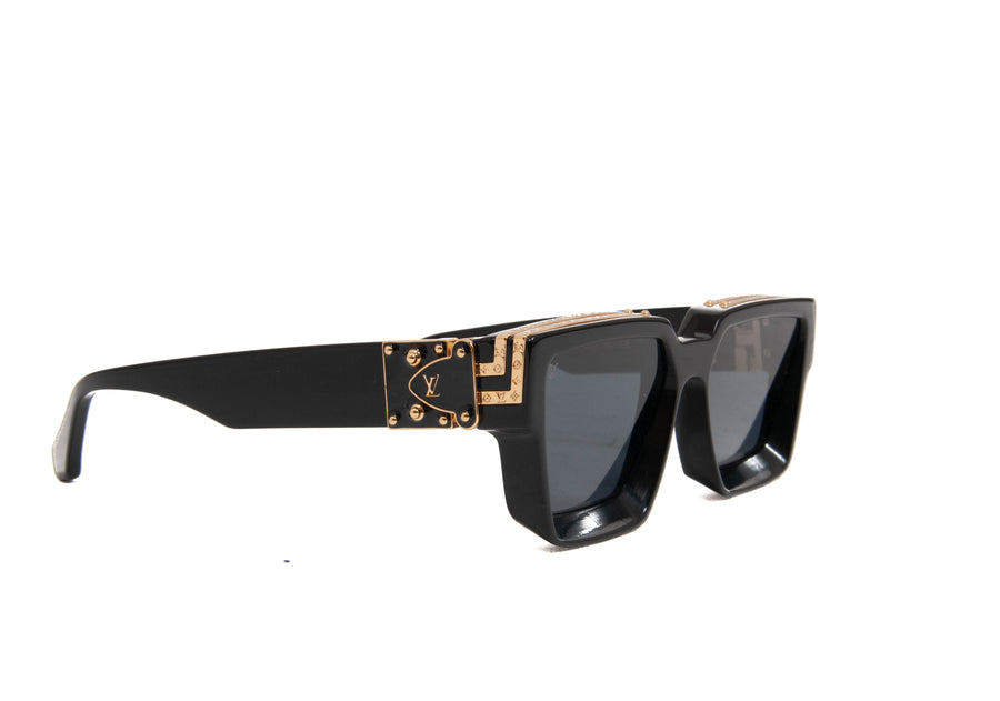 Louis Vuitton 11 Millionaire Sunglasses Black Gold Z1165E Brand New  Authentic  eBay