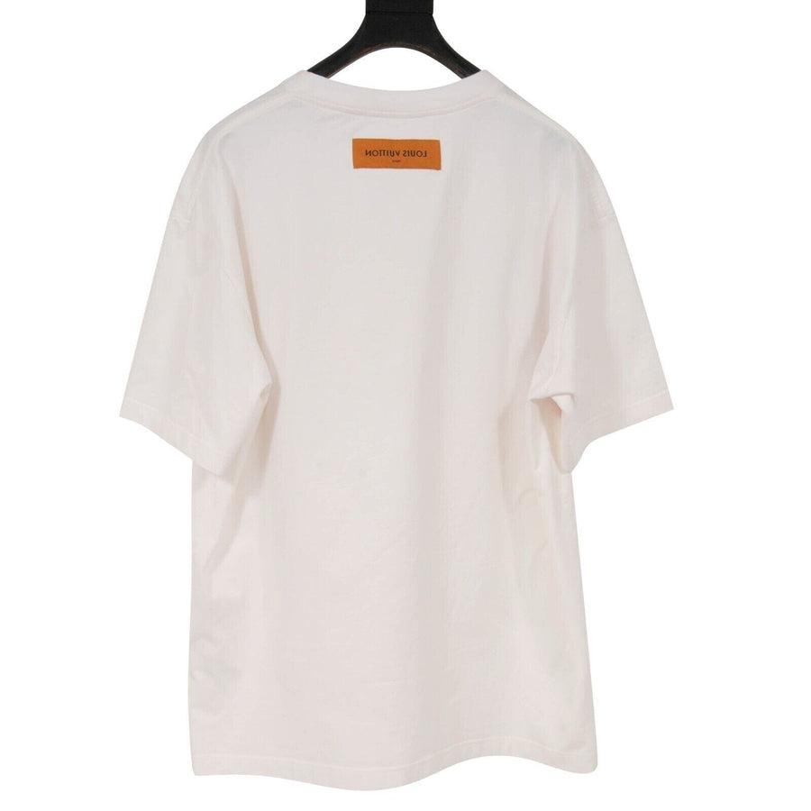 Louis Vuitton Virgil 1990's Graffiti Style Logo T Shirt Size Large White –  THE-ECHELON
