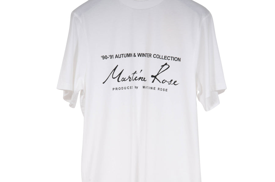 90-91 AW Collection T Shirt (White) Martine Rose 