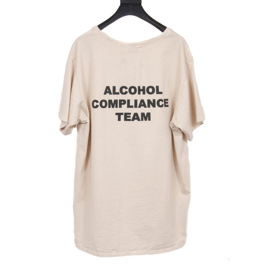 Alcohol Compliance T Shirt RHUDE 