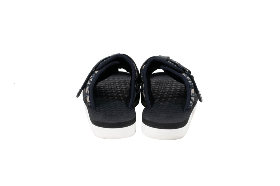 Alpha Sandal (Beige and Black Dior Oblique Jacquard) DIOR 