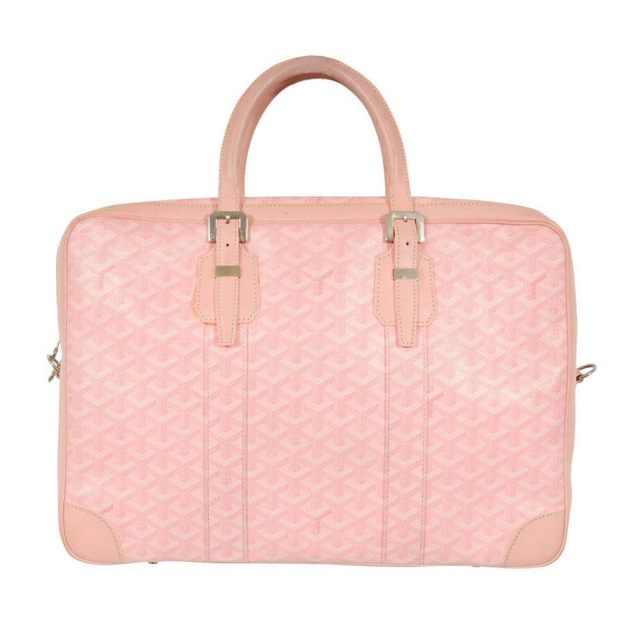 Ambassade MM Pink Zip Briefcase GOYARD 