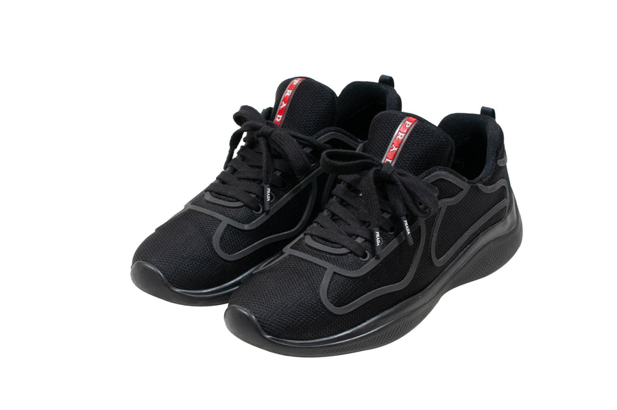 America's Cup Sneakers (Black) Prada 
