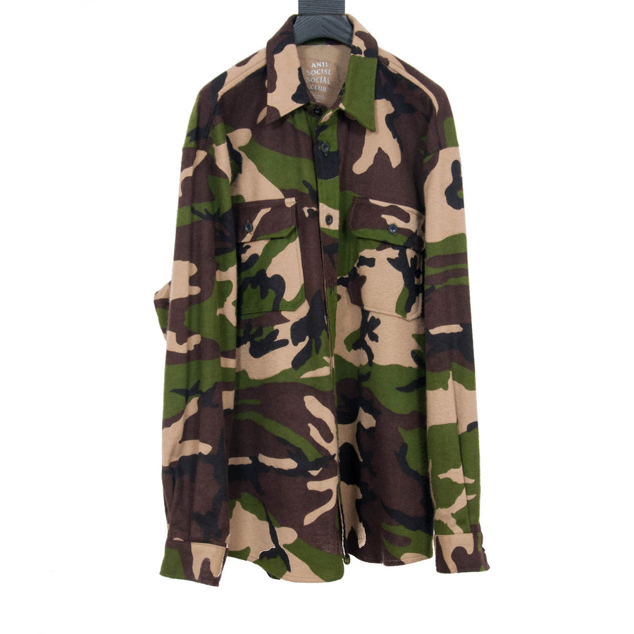 ASSC Camouflage Flannel Anti Social Social Club 