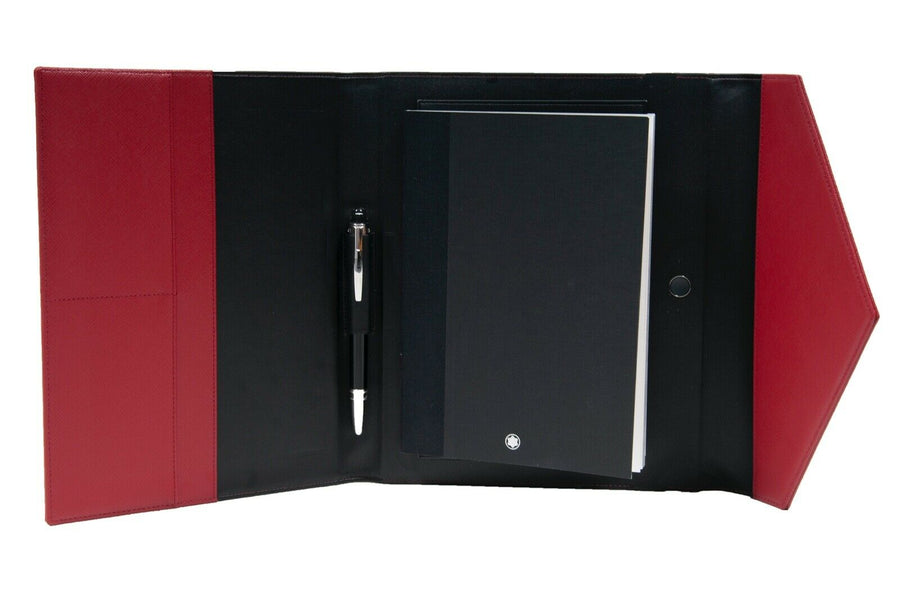 Augmented Paper Sartorial Red Notebook & Skywalker Ballpoint Pen Set Montblanc 