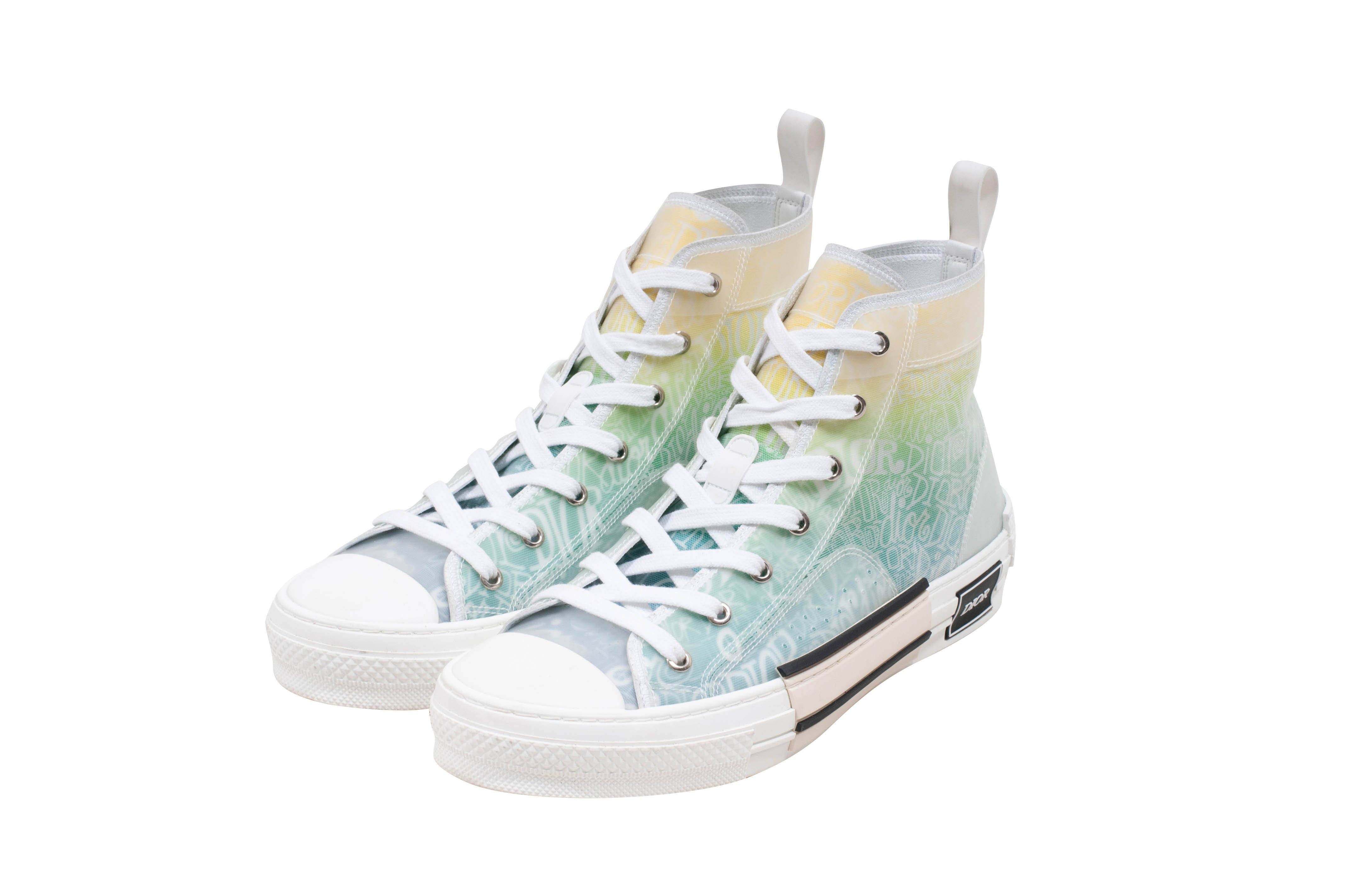 Dior Converse High Top Sneakers Size 22 CM