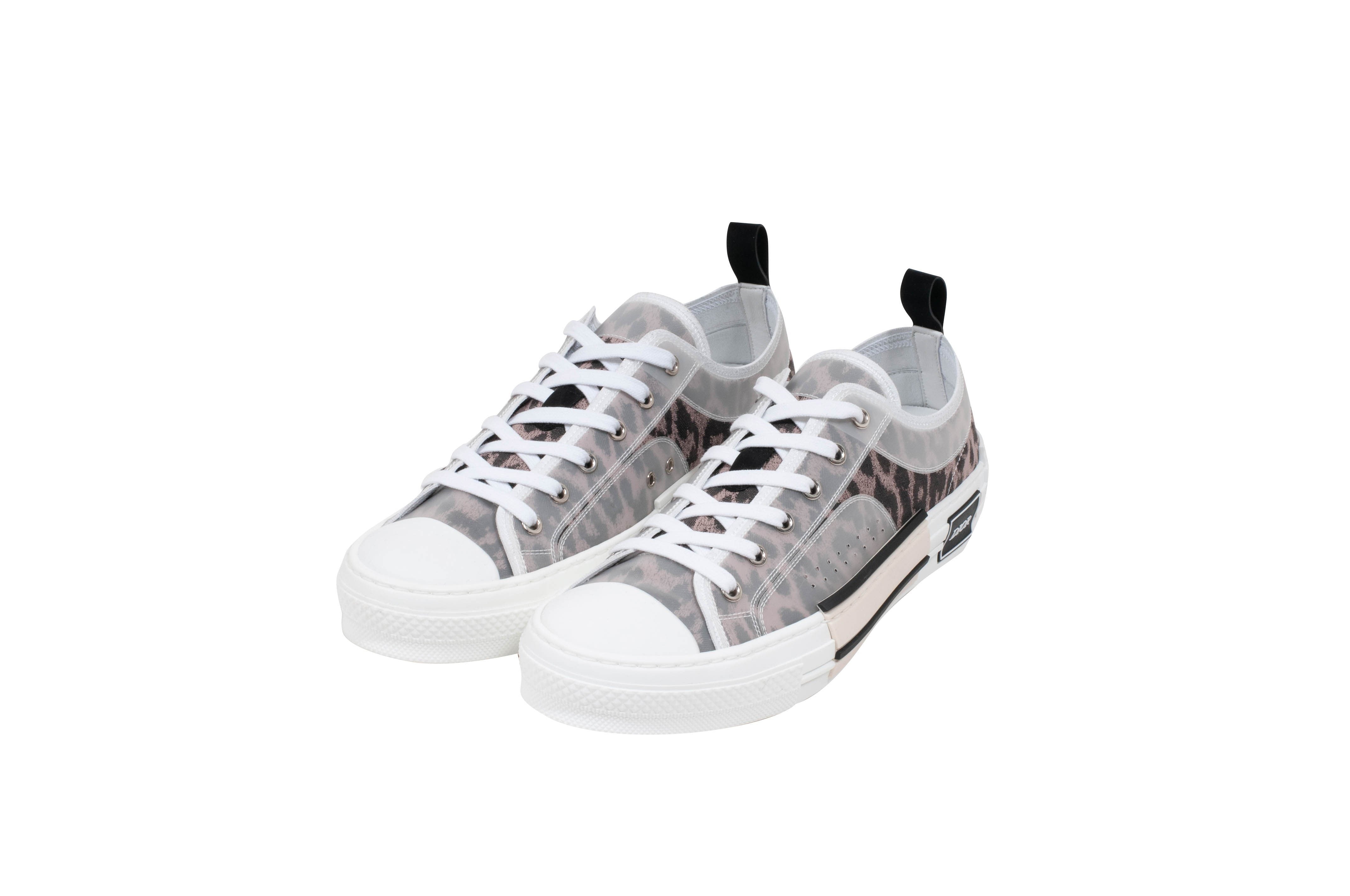 B23 Low Top Dior Oblique Sneaker (Leopard) – THE-ECHELON