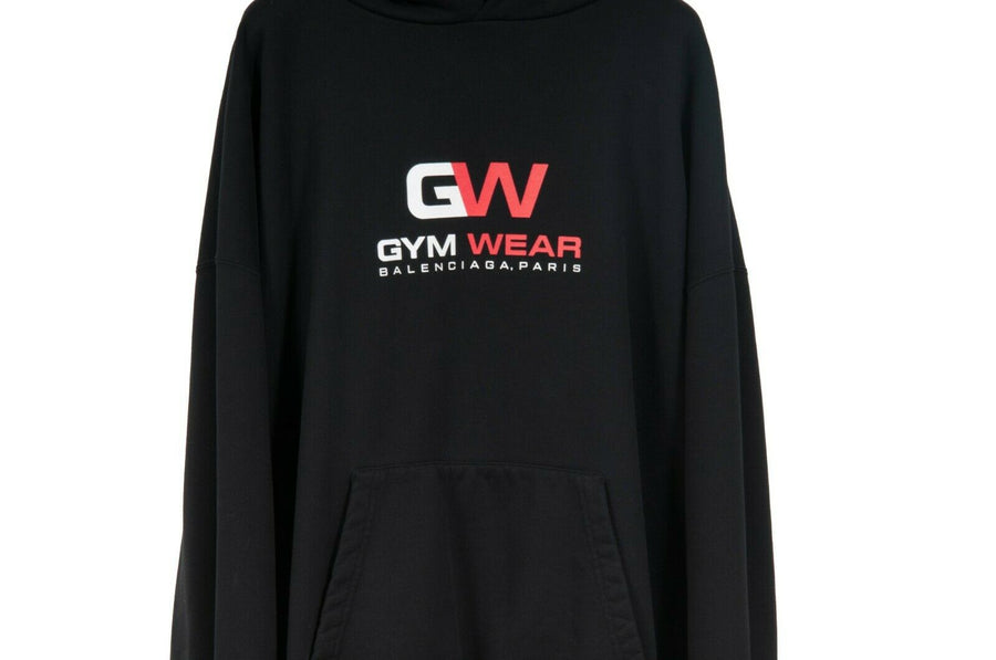 Balenciaga Gym Wear Large Fit Hoodie Sweatshirt BALENCIAGA 