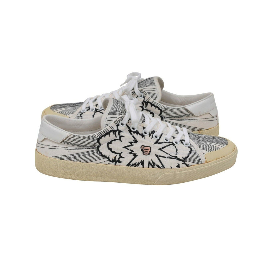 Bang Embroidered Low Top SL/37 SAINT LAURENT 