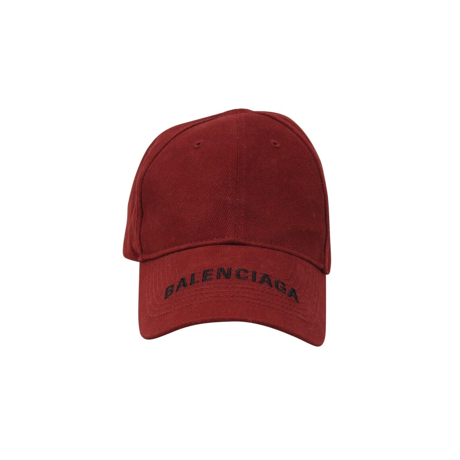 GM0508 Balenciaga Red logo letter embroidered cotton baseball cap hat with 59cm Balenciaga Red logo baseball cap Cotton ref.2066563 - Joli  main image 2