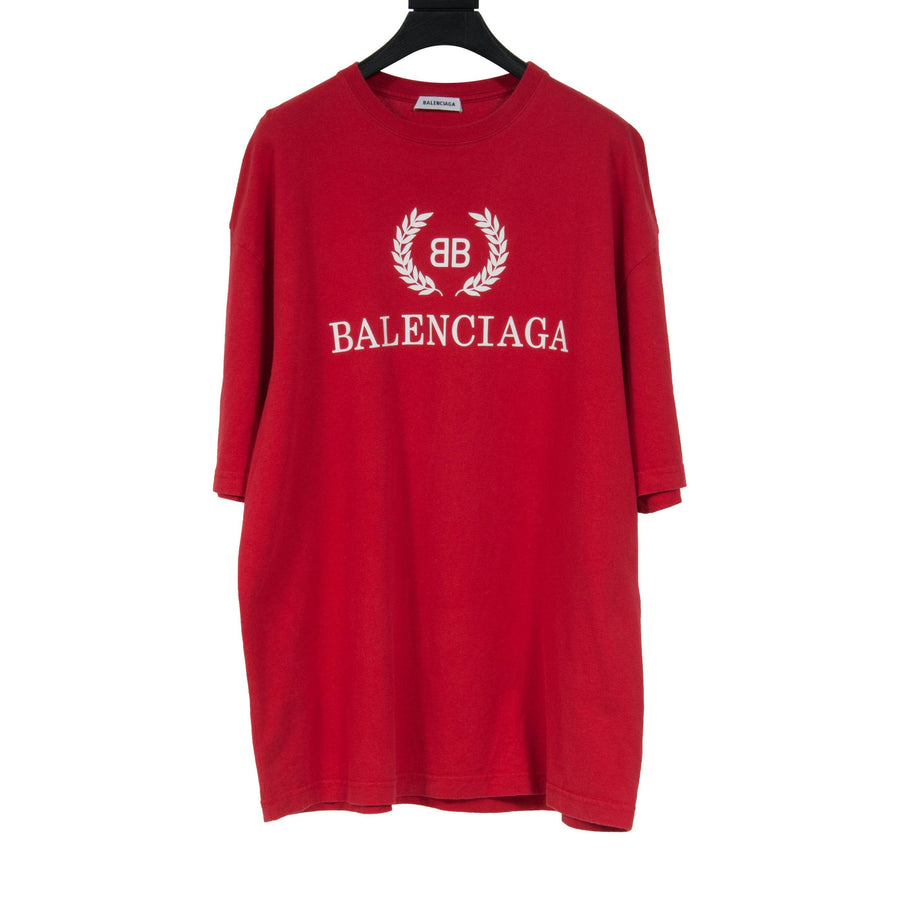 BB Logo T Shirt (Red) BALENCIAGA 