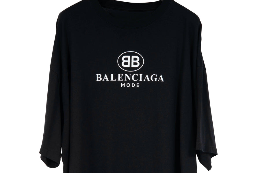 BB Mode Logo T Shirt (Black) BALENCIAGA 