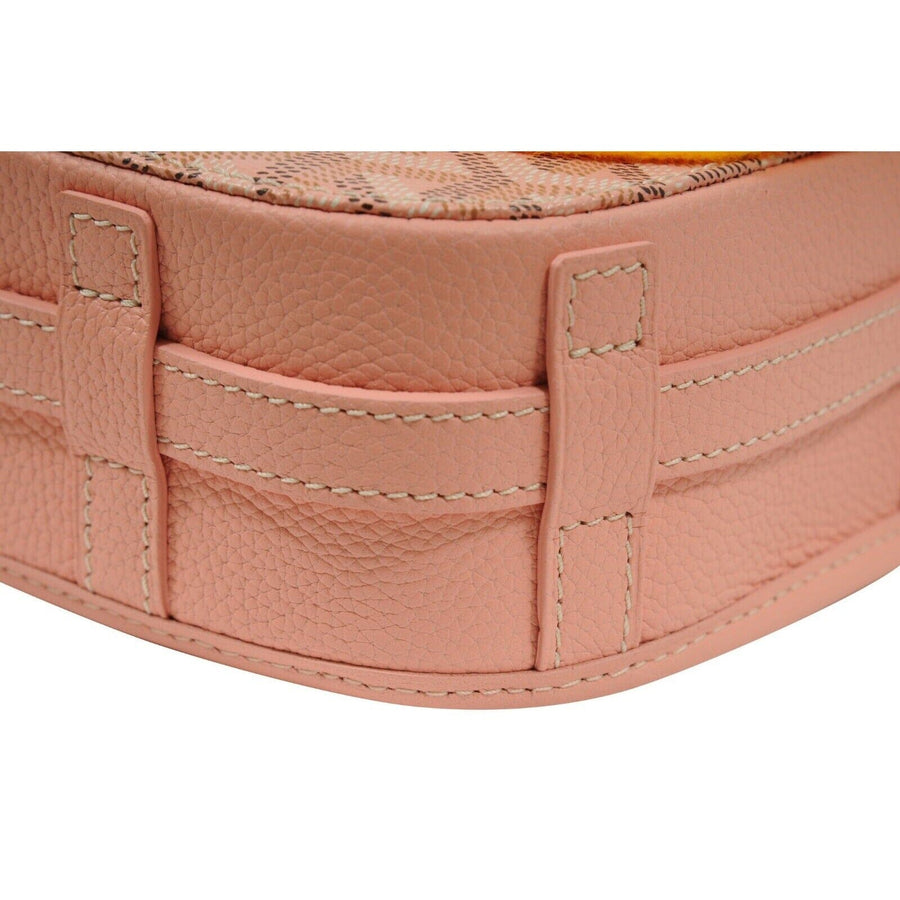 GOYARD Goyardine Belvedere II PM Messenger Bag Pink 1312570