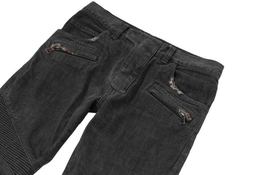 Biker Jeans (Dark Gray) BALMAIN 