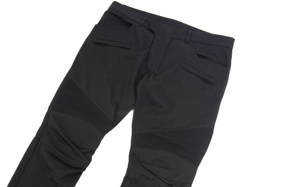 Biker Style Trousers (Black) BALMAIN 