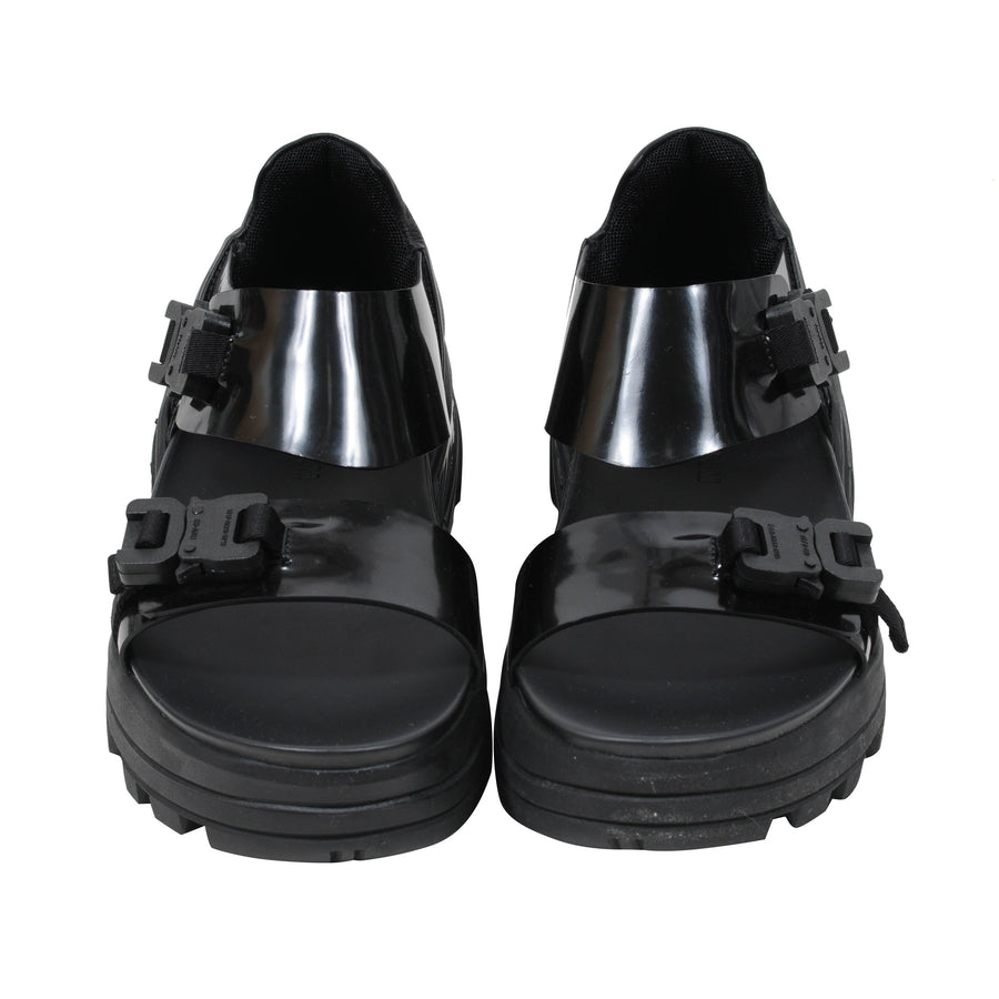 Black Buckle Vibram Sole Chunky Sandals 1017 ALYX 9SM 