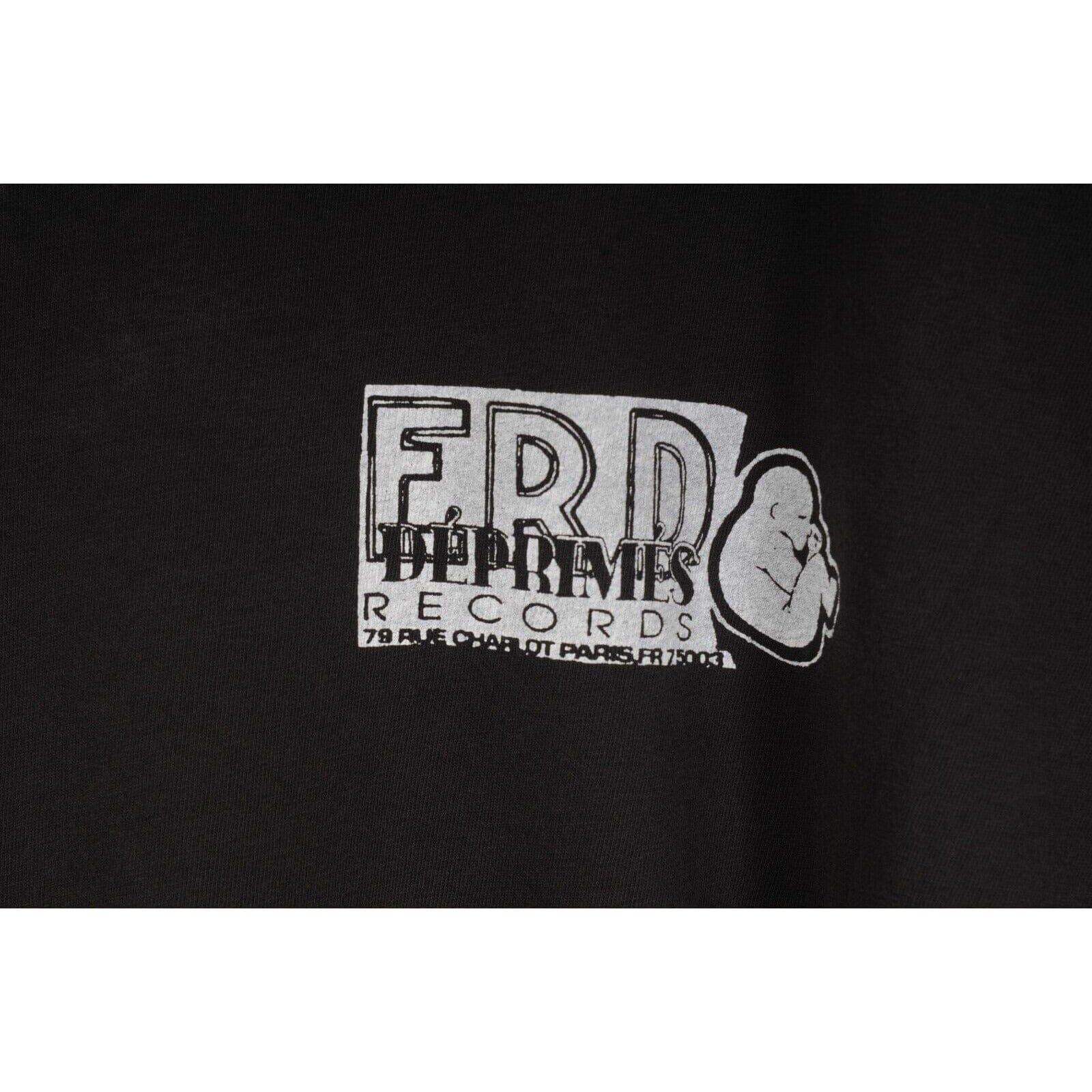 Enfants Riches Déprimes Black ERD Records Logo T Shirt Small