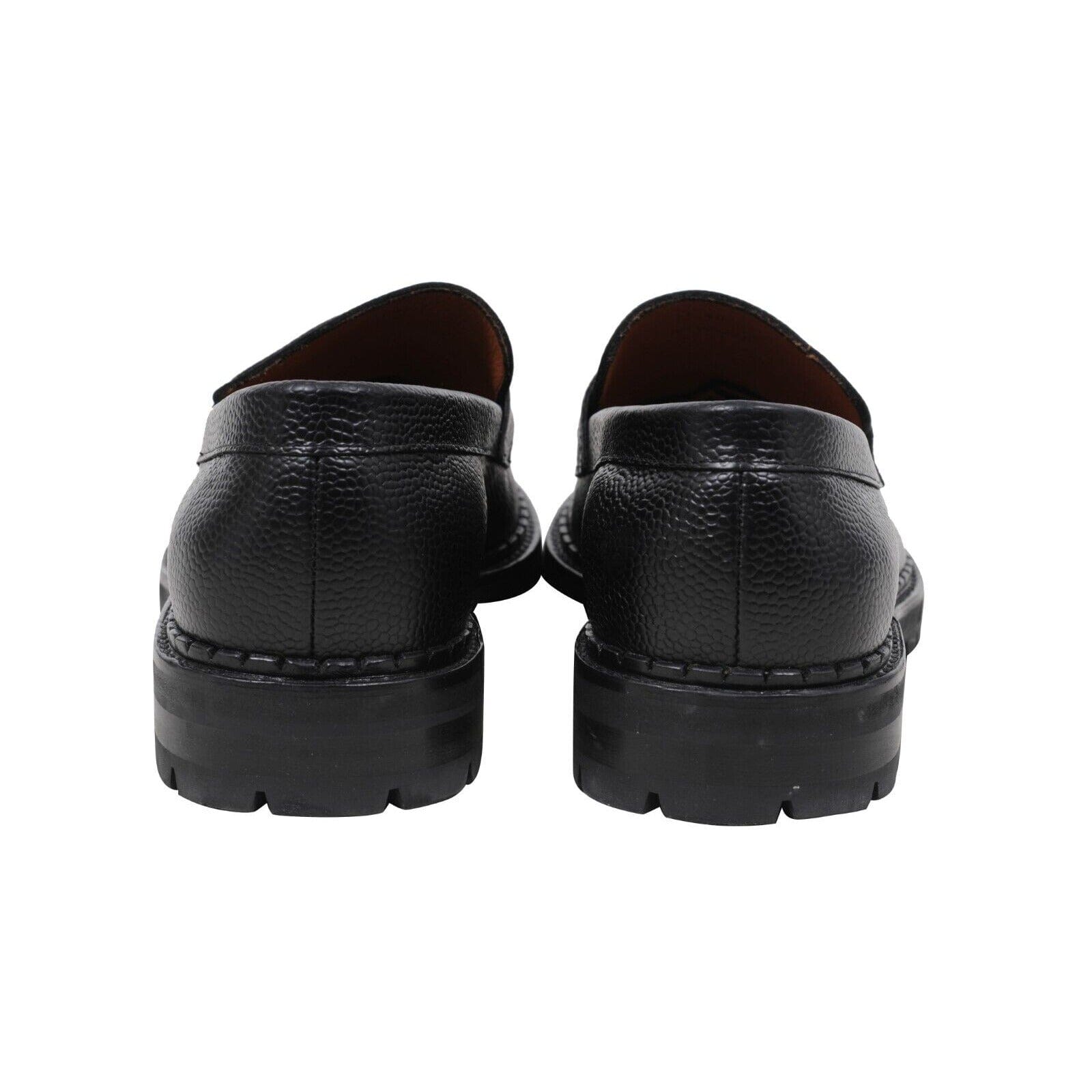 LANVIN LEATHER PENNY LOAFER BLACK SZ: 10 Lanvin Black Leather Penny Loafers Size 45 Lanvin | TLC US main image 2
