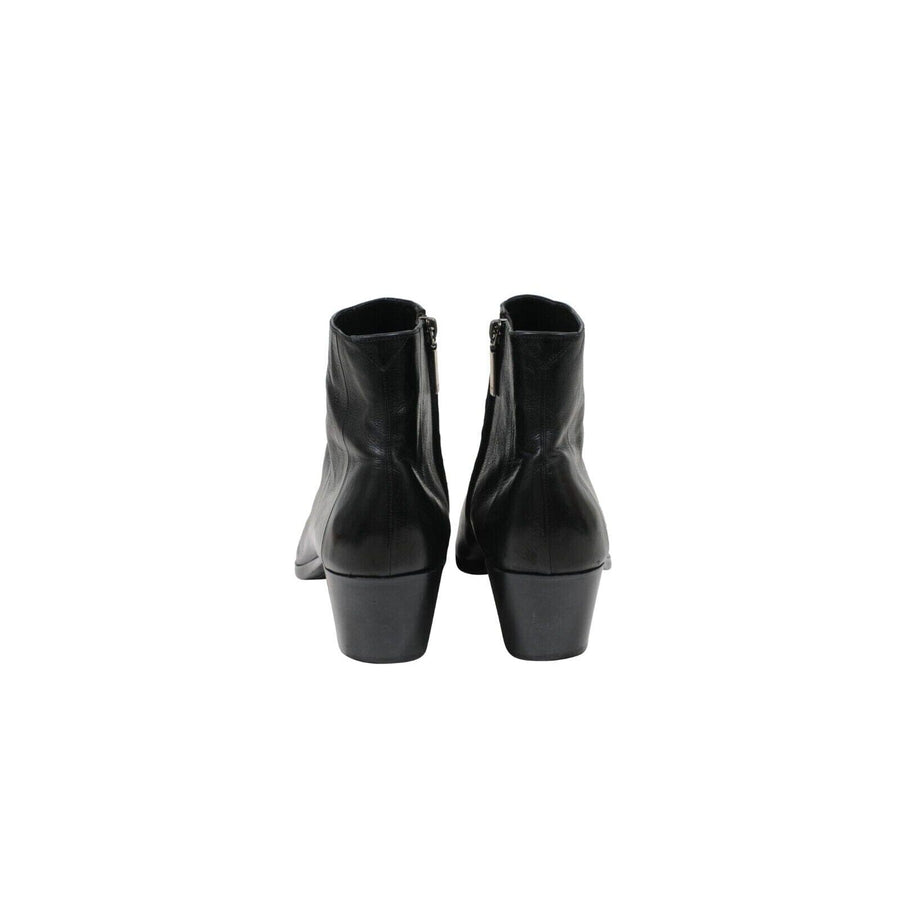 Black Leather 60mm Finn Western Boots SAINT LAURENT 