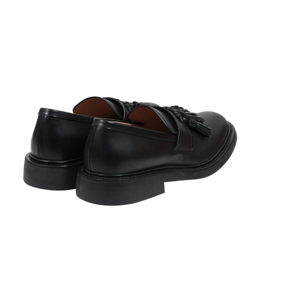 Black Leather BV Level Tokyo Tassel Loafers Bottega Veneta 