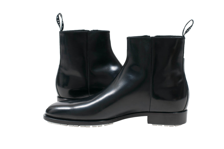 Louis Vuitton Black Leather Formal Ankle Zipped Chelsea Boots – THE-ECHELON