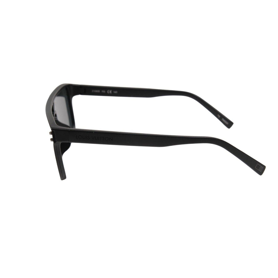 Louis Vuitton Men LV Waimea Sunglasses Black Monogram Logo Z1082E Shades  Glasses